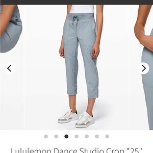 Lululemon beyond the studio cropped jogger